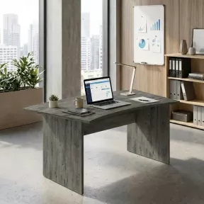 Bureau individuel forme arrondie - So Vigo