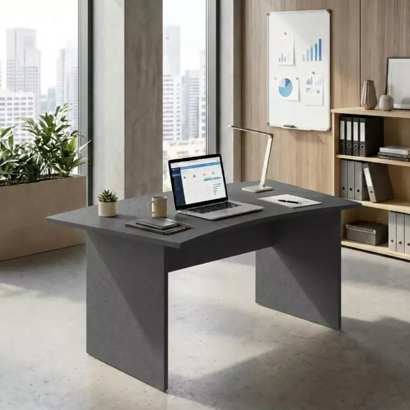 Bureau individuel forme arrondie - So Vigo