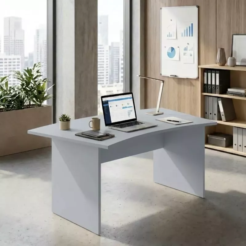 Bureau individuel forme arrondie - So Vigo