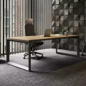 Bureau individuel, piètement fermé - So Sierro