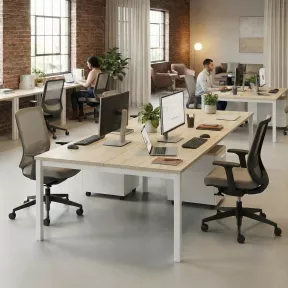 Bench vis-à-vis - hauteur fixe ou réglable - à partir de 2 postes So Berja