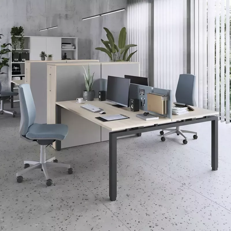 Bureau bench vis-à-vis à partir de 2 postes – So Murcia