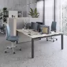 Bench vis-à-vis à partir de 2 postes pour bureaux partagés
