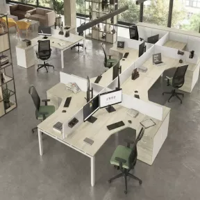 Bench vis-à-vis compact à partir de 2 postes So Murcia