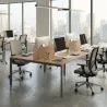 Bench bureaux vis-à-vis piètement ouvert à partir de 2 postes So Martos