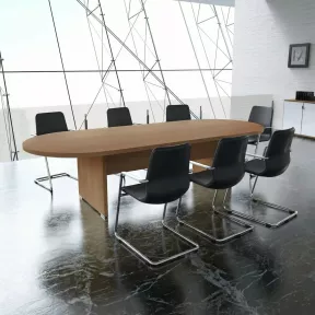 Table de réunion ovale jusqu'à 24 personnes So Cadix