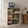 Armoire de rangement ouverte - 2 étagères - hauteur 120 cm (4 largeurs au choix) So Madrid