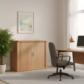 Armoire de rangement à rideaux PVC - 1 étagère -  hauteur 81 cm (2 largeurs au choix) So Madrid