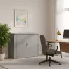Armoire basse fermée, porte rideaux, hauteur 81 cm – So Madrid