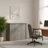 Armoire basse fermée, porte rideaux, hauteur 81 cm – So Madrid
