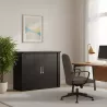 Armoire basse fermée, porte rideaux, hauteur 81 cm – So Madrid