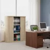 Armoire moyenne fermée, porte rideaux, hauteur 120 cm – So Madrid