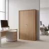 Armoire haute fermée, porte rideaux, hauteur 156 cm – So Madrid