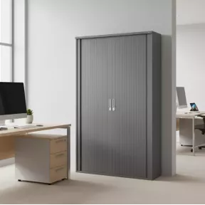 Armoire haute fermée, porte rideaux, hauteur 156 cm – So Madrid