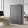 Armoire haute fermée, porte rideaux, hauteur 156 cm – So Madrid