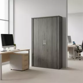 Armoire haute fermée, porte rideaux, hauteur 156 cm – So Madrid