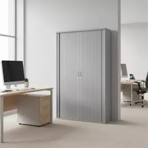 Armoire haute fermée, porte rideaux, hauteur 156 cm – So Madrid