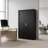 Armoire haute fermée, porte rideaux, hauteur 156 cm – So Madrid