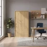 Armoire haute fermée, porte rideaux, hauteur 196 cm – So Madrid