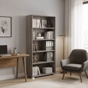 Armoire de rangement ouverte 4 étagères livrée montée