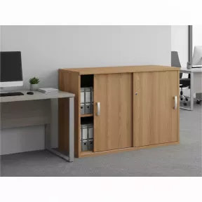 Armoire basse porte coulissantes, hauteur 81 cm – So Madrid