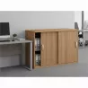 Armoire rangement, portes coulissantes H 81 cm: 2 largeurs