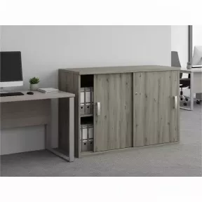 Armoire basse porte coulissantes, hauteur 81 cm – So Madrid