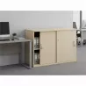 Armoire rangement, portes coulissantes H 81 cm: 2 largeurs