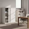 Armoire basse porte coulissantes, hauteur 120 cm – So Madrid