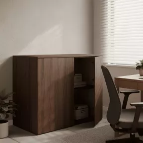 Armoire mélaminé portes push open 81 cm: 4 tailles au choix