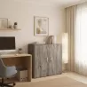 Armoire basse fermée, hauteur 81 cm – So Madrid