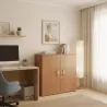 Armoire basse fermée, hauteur 81 cm – So Madrid