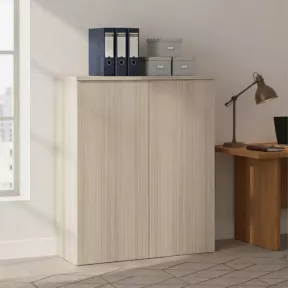 Armoire bureau à portes push open, H 120 cm: 4 largeurs