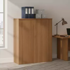 Armoire bureau à portes push open, H 120 cm: 4 largeurs