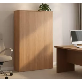 Armoire avec portes push open mélaminé, H 158 cm: 4 largeurs