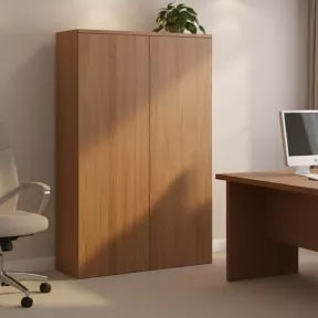 Armoire avec portes push open mélaminé, H 158 cm: 4 largeurs