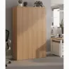 Armoire de rangement, portes push open, H 196 cm: 4 options