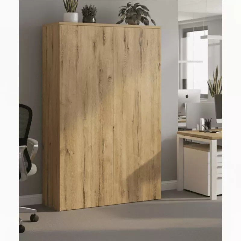 Armoire haute porte poussoir, hauteur 196 cm – So Madrid