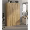 Armoire de rangement, portes push open, H 196 cm: 4 options