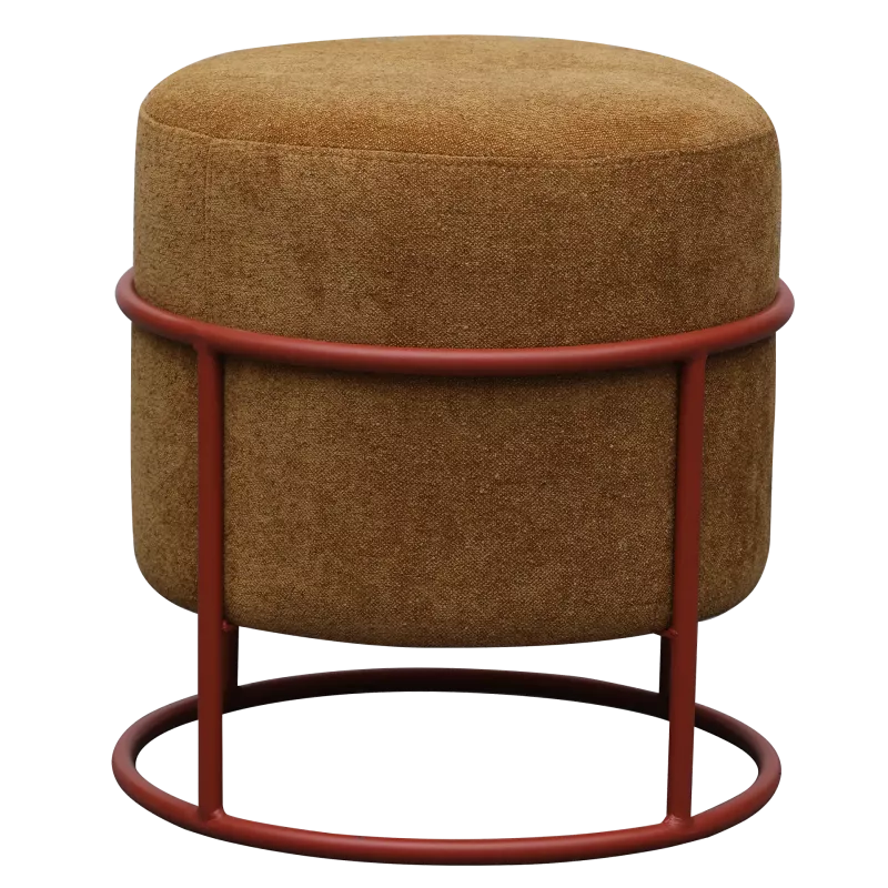 Pouf empilable assise tissu et structure acier So Flow