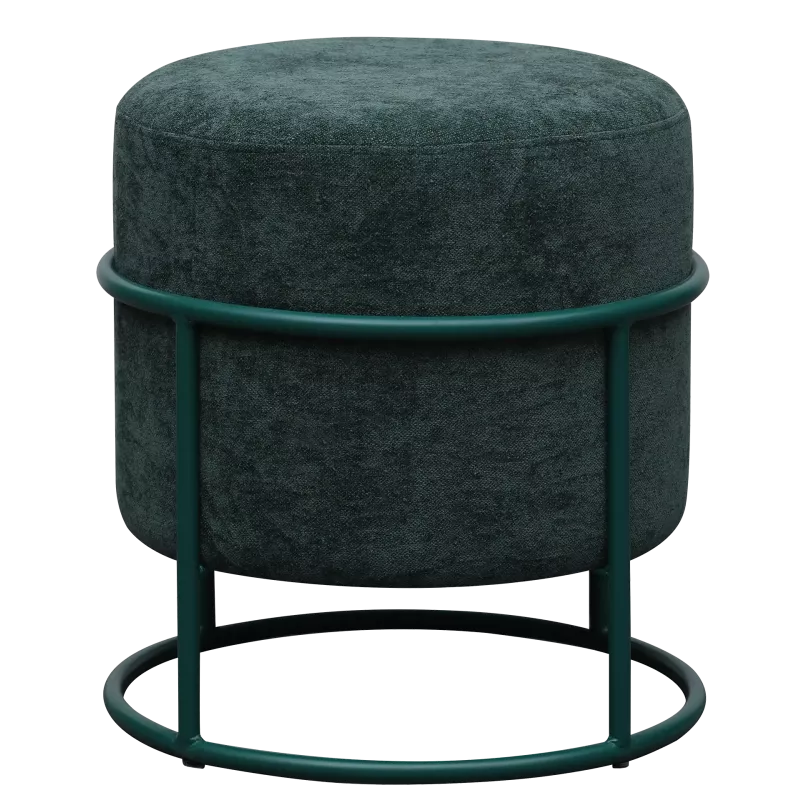 Pouf empilable assise tissu et structure acier So Flow