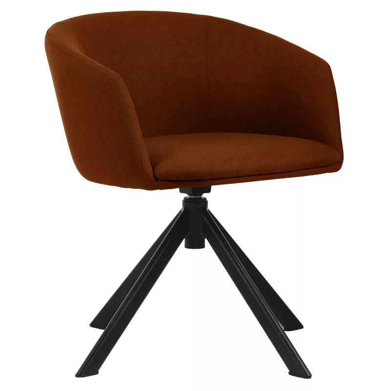 Fauteuil en tissu avec piètement pyramide So Move
