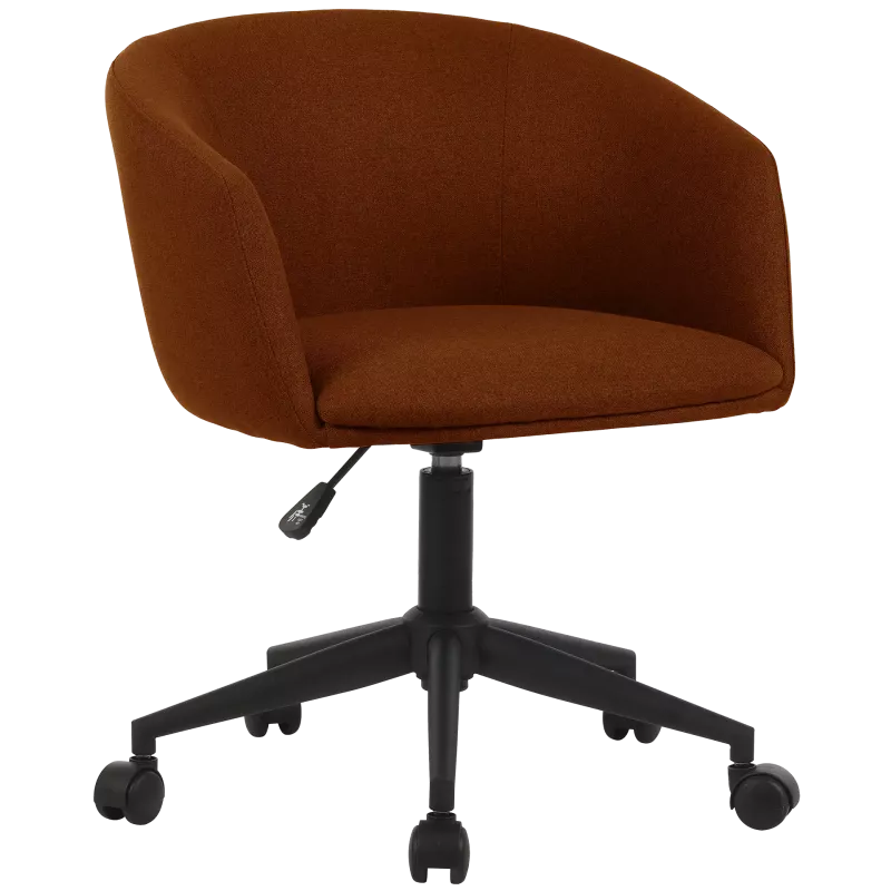 Fauteuil de bureau en tissu sur roulettes So Free