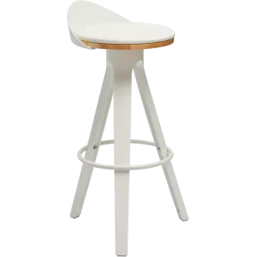 Lot de 2 tabourets d'accueil assise rembourrée So Modern