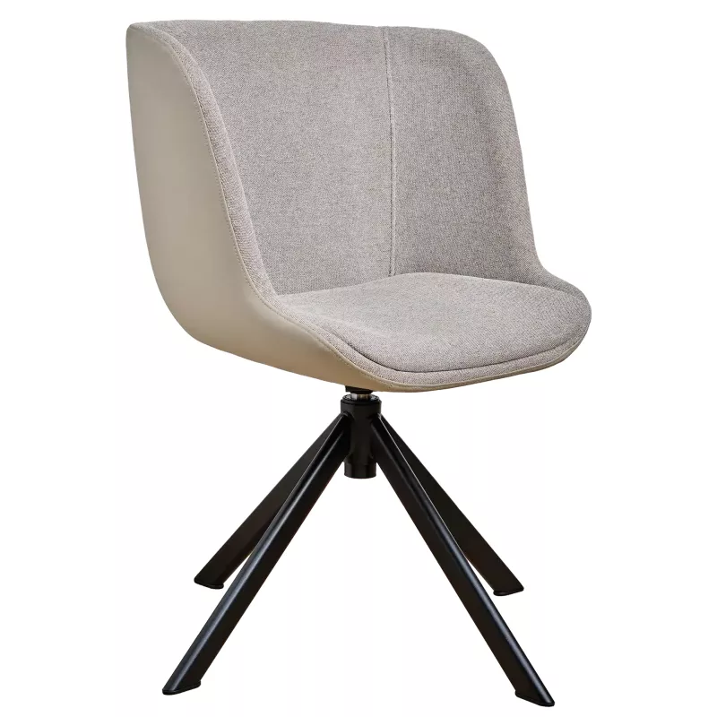 Fauteuil de réunion avec pied pyramidal metal So Curve