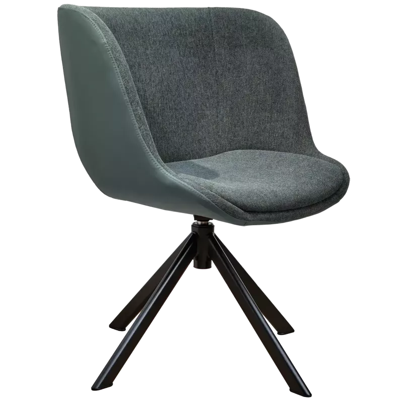 Fauteuil de réunion avec pied pyramidal metal So Curve