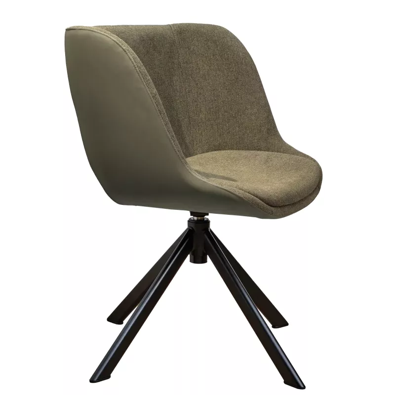 Fauteuil de réunion avec pied pyramidal metal So Curve