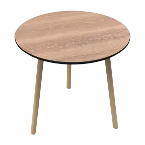 Table basse ronde bois massif So Vibe