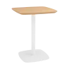 Table de cafétéria carrée plateau bois So Lift