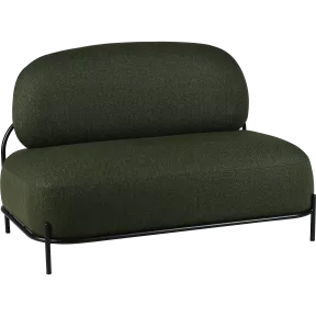 Canapé d'accueil 2 places en tissu So Harmony